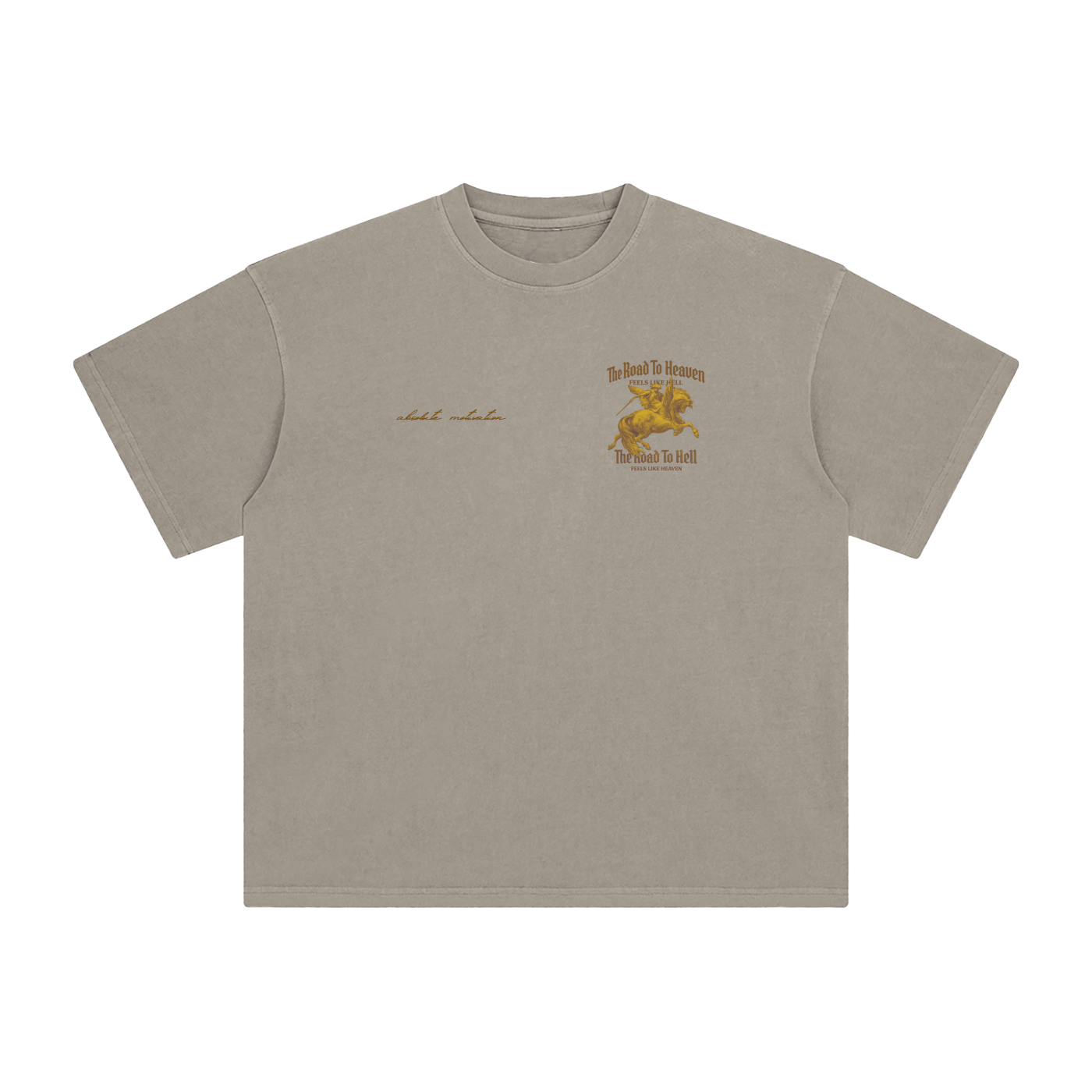 Enzyme Washed T-Shirt