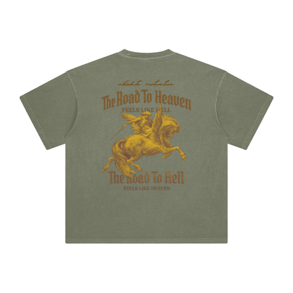 Enzyme Washed T-Shirt