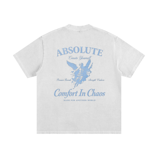 Heavyweight Vintage Washed Frayed T-Shirt