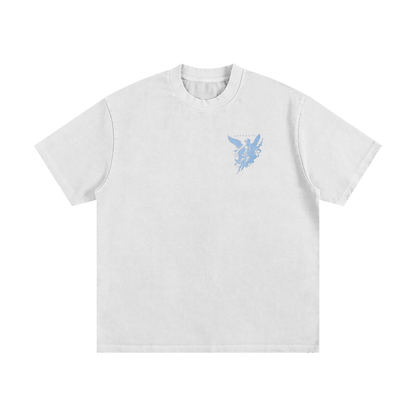 Heavyweight Vintage Washed Frayed T-Shirt